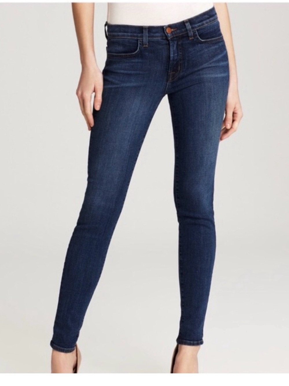 J Brand skinny leg blue bell 5 pocket jeans size 25
